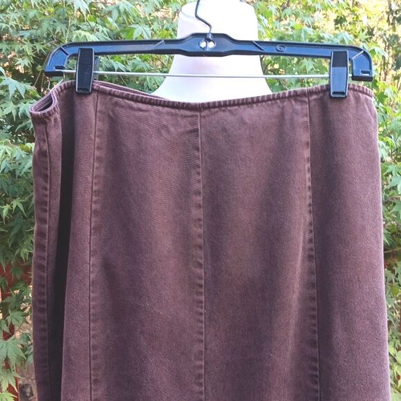 J. Jill Chocolate Brown Maxi Skirt - Picture 2 of 9